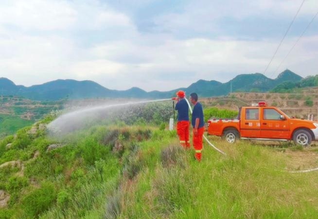 Fire Drill Test in Jinzhong, Shanxi
