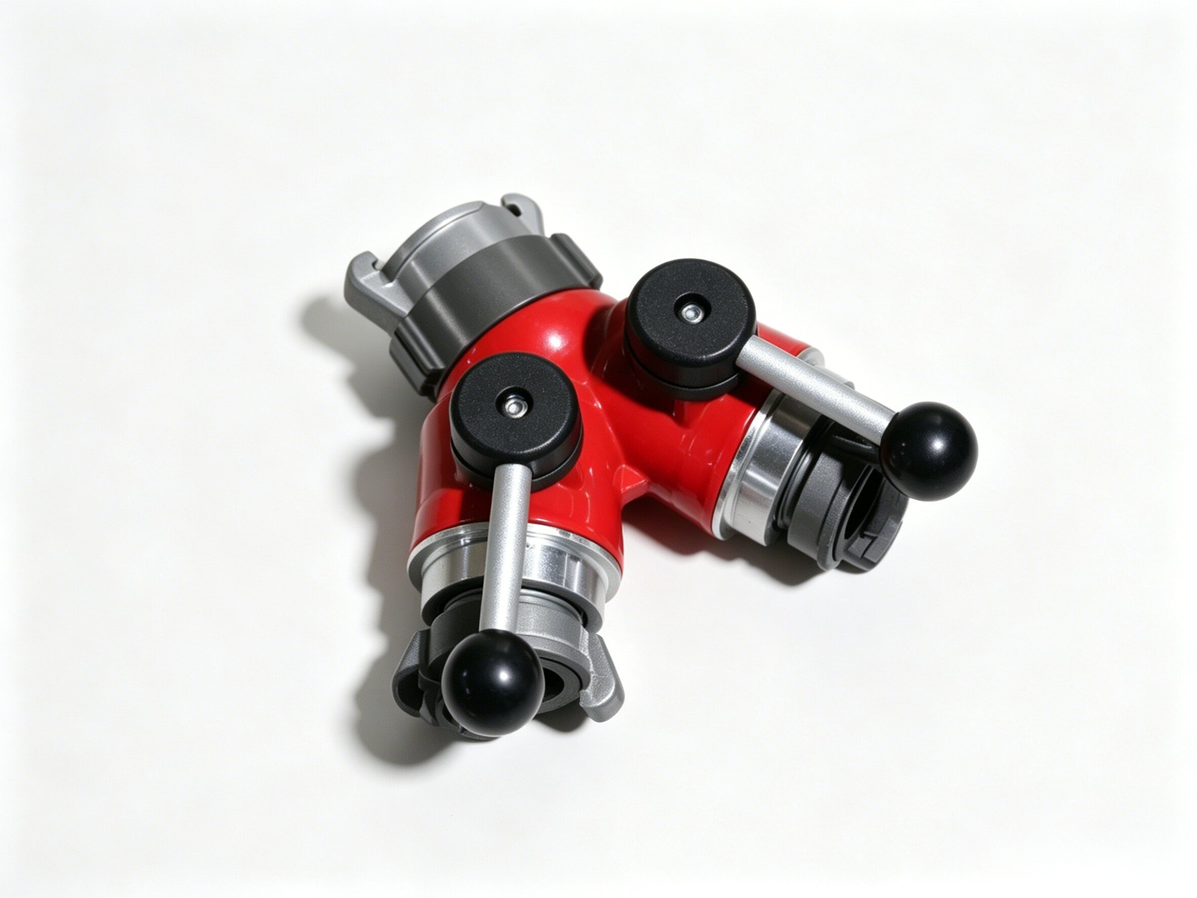 Three-way water diverter